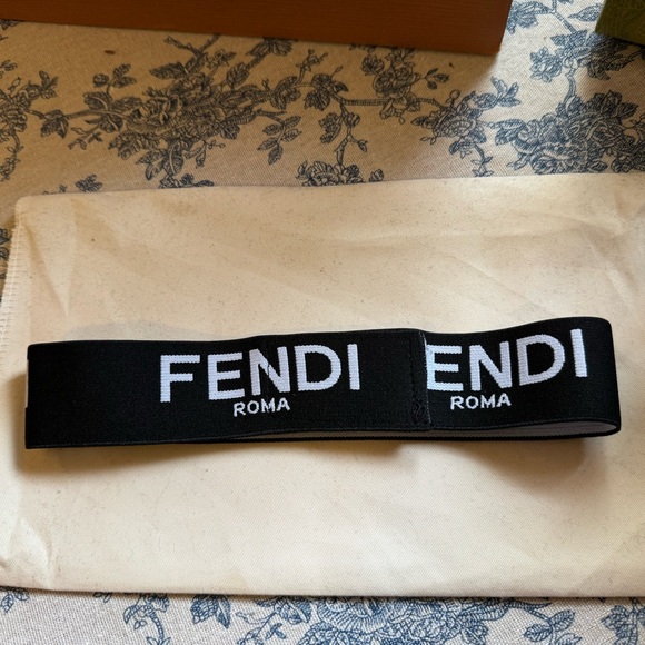 Fashion Monochrome Logo Headband